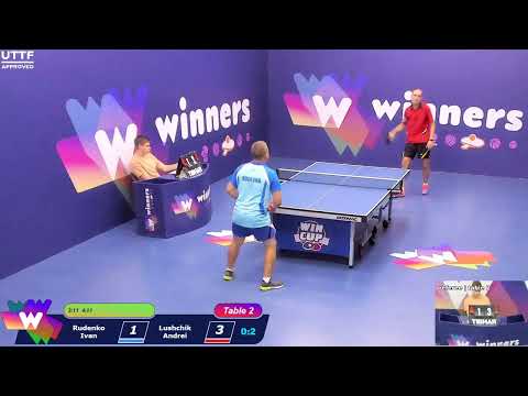 WINners CUP table 2  11.09 Rudenko Ivan - Lushchik Andrei  12:30