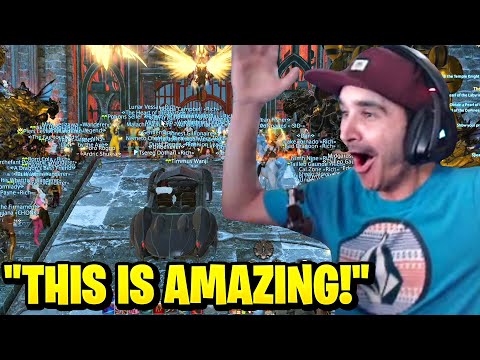 Summit1g Reacts to Heavensward Trailer & HUGE Welcome Party! | Final Fantasy 14