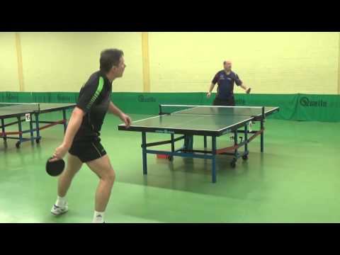 St Moeslein ehem  u14 Meister DDR vs Kirner 1 Tischtennis Senioren Bezirks Meisterschaft Greuther Fu