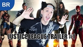 *New* JUSTICE LEAGUE TRAILER #1 Revealed! [My Reaction & Review]