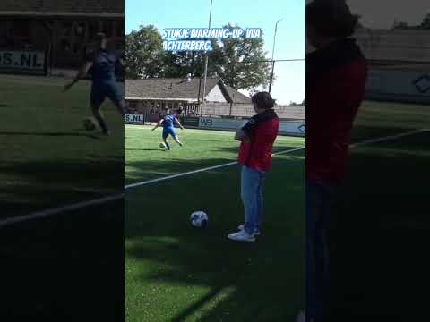 Stukje warming-up VVA Achterberg | #football #soccer #voetbal #warmingup #shorts #shortsvideo #fyp.