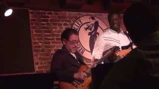 Jazz-Rock Guitar player star from Japan - Kazumi Watanabe plays in  Blues Alley club.