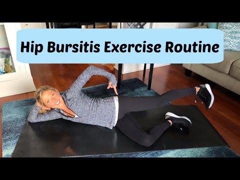 Hip Bursitis Exercise Routine. Best Exercises For Hip Bursitis.