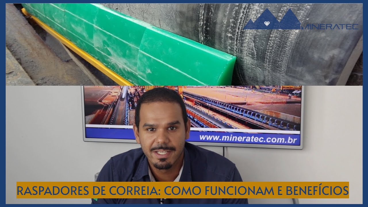 Raspadores de correia: como funcionam e benefícios