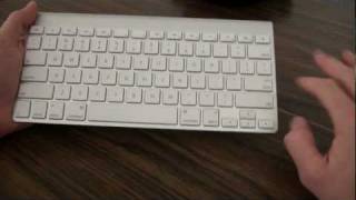 Video thumbnail for Apple Wireless Keyboard Review & Setup by techgooch