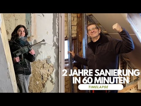 Timelapse: Haus sanieren in Eigenleistung | Vom Lost Place zu gemütlichem Zuhause
