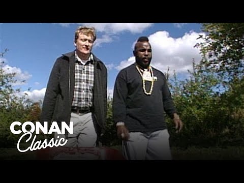 Conan Goes Apple Picking With Mr. T | Late Night with Conan O’Brien