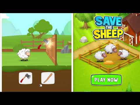 Save The Sheep- Rescue Puzzle Video