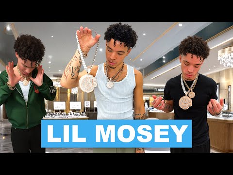 Lil Mosey Cops an Iced out Chain From IceCartel