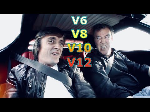 Top Gear - Best Sounding V6 | V8 | V10 | V12 Supercars Compilation