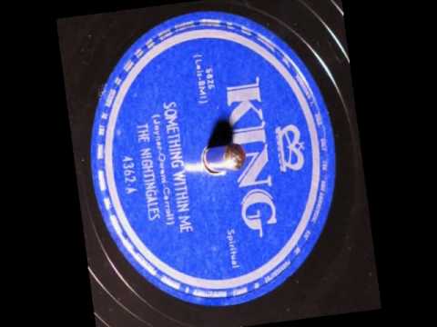 Something Within Me - The Nightingales 78rpm King records