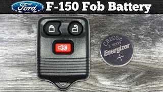 Ford F-150 Key Fob Battery Replacement 1998 - 2010 How To Change Replace F150 Remote Fob Batteries