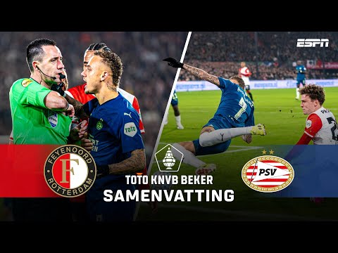 DISCUTABELE VAR-BESLISSING CRUCIAAL in MEESLEPEND GEVECHT! 👀⚔️ | Samenvatting Feyenoord - PSV