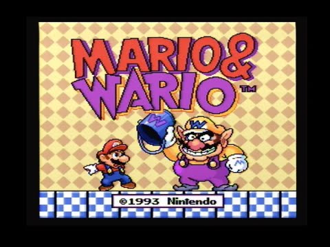 Mario and Wario Super Nintendo