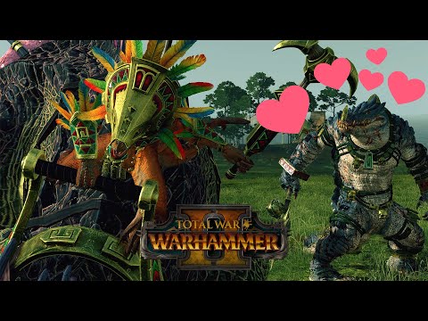 A Lizard's BEST Friend - Lizardmen vs High Elves // Total War: WARHAMMER II Multiplayer