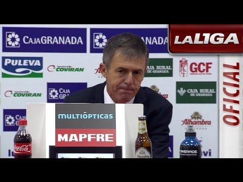 Rueda de Prensa de Lucas Alcaraz tras el Granada CF (3-0) Osasuna - HD