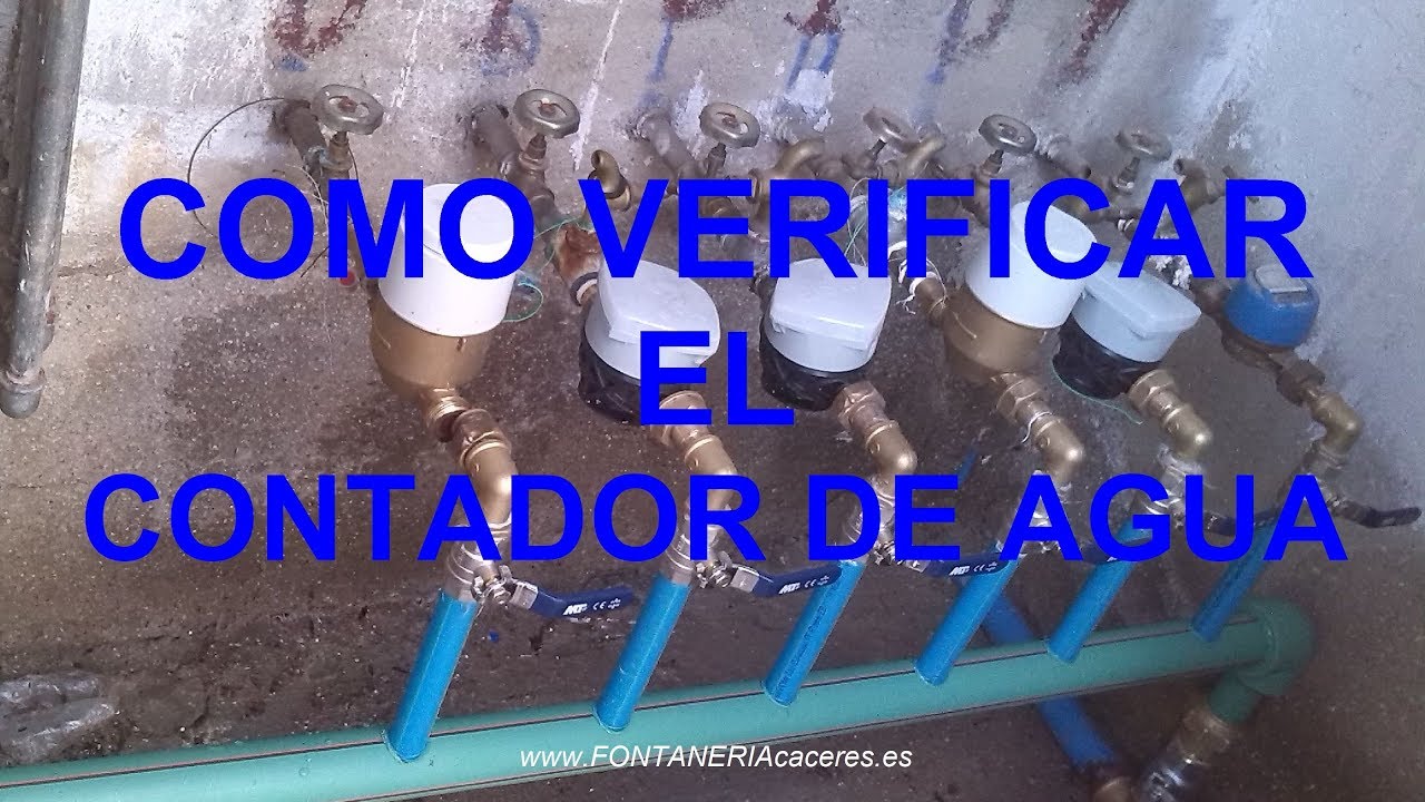 Watch Como verificar contador agua Now Como verificar contador agua