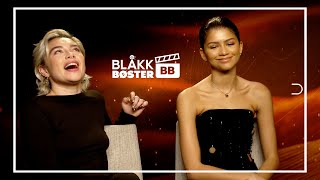 Zendaya makes Florence Pugh Laugh with Butt Joke // Dune: Part Two