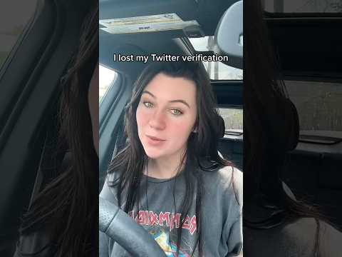 I lost my verification on twitter today 😔🫡