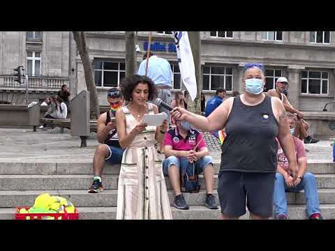 Köln - Kundgebung gegen LGBTI-Feindlichkeit in Polen