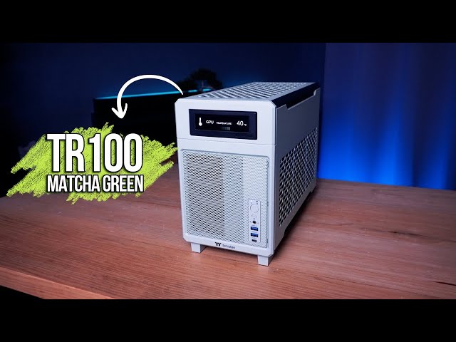 Vídeo relacionado con Thermaltake TR100 | Mini Tower | Super Compact | Matcha Green