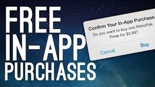 🔥🔥free in app purchases on iOS!🔥🔥 (w/jailbreak)
