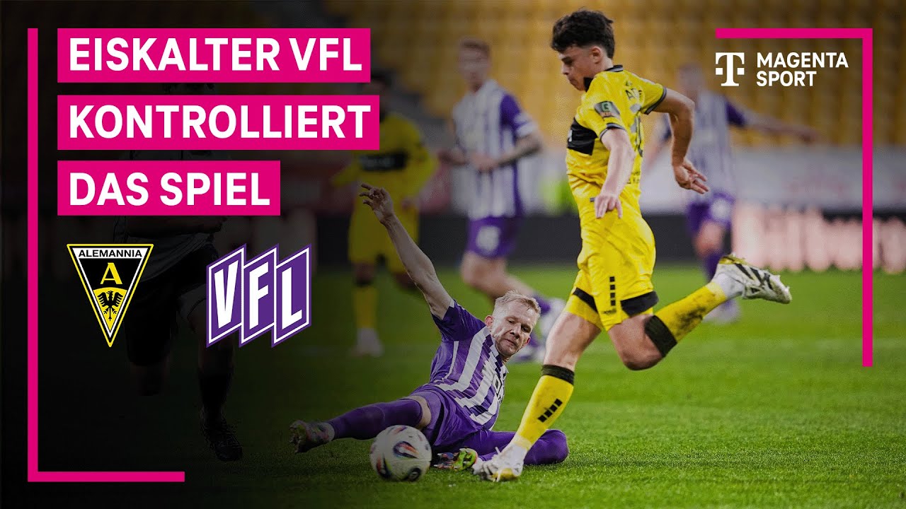 Alemannia Aachen vs VfL Osnabrück Highlights