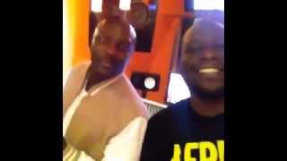 Akon Ft. D&#39;banj - Frosh (Studio Session)