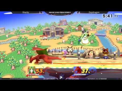 SSF Weekly Smash 4 - Zepdragon (Charizard) vs Sharkz (Palutena) - SSB4