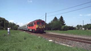 preview picture of video '418 146 halad át a 12073 Traianus InterCity-vel'