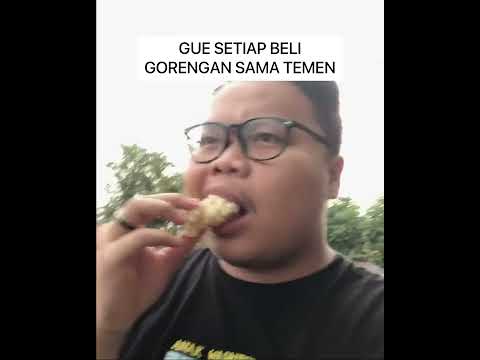 Pas beli gorengan sama temen #short