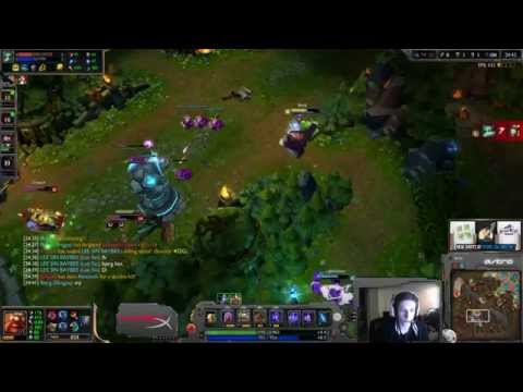 TSM Bjergsen Gragas vs Kayle [Mid] [Challenger Ranked solo queue]