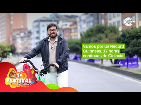 Bogotá rueda por el Récord Guinness en la ciclovía de 17 horas | Festival de Verano 2025