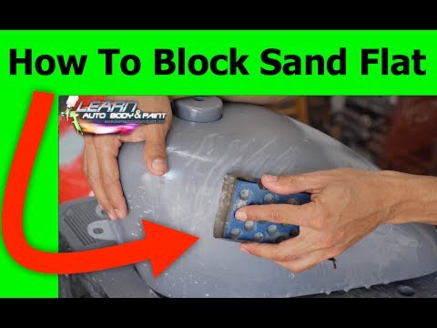 How To Block Sand Primer Flat - 3 Automotive Block Sanding Tips