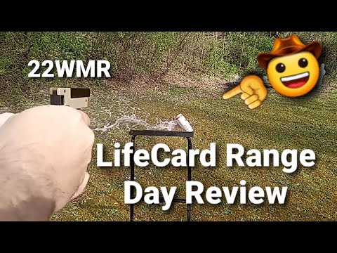 LifeCard 22WMR Covert Clown Range Day Review