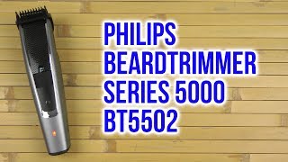 Philips Beardtrimmer series 5000 BT5502/15 - відео 1