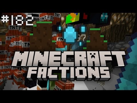 Minecraft Factions Let's Play: Episode 182 - TOO INTENSE!! (Minecraft Raiding)