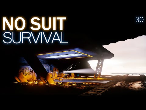 No Suit Survival: Ep. 30 Underground - Space Engineers