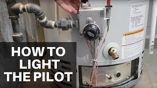 How To Light Your Water Heater's Pilot Flame