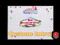 Walk Around The Block With Barney Custom Intro
