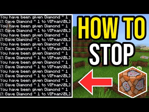 How To Disable Command Block Messages In Chat | Minecraft PS4/Xbox/PE/Java