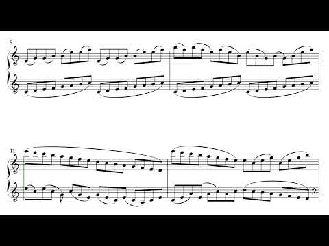 Tintinnabuli Etude No 1 for piano