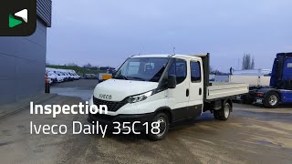 فروش کامیون کفی < 3.5т IVECO Daily 35C18 3.0L Automaat Dubbel Cabine Open Laadbak Dubbellucht - تصویر 4 | Autoline IR کامیون کفی < 3.5т IVECO Daily 35C18 3.0L Automaat Dubbel Cabine Open Laadbak Dubbellucht | تصویر 4 - Autoline