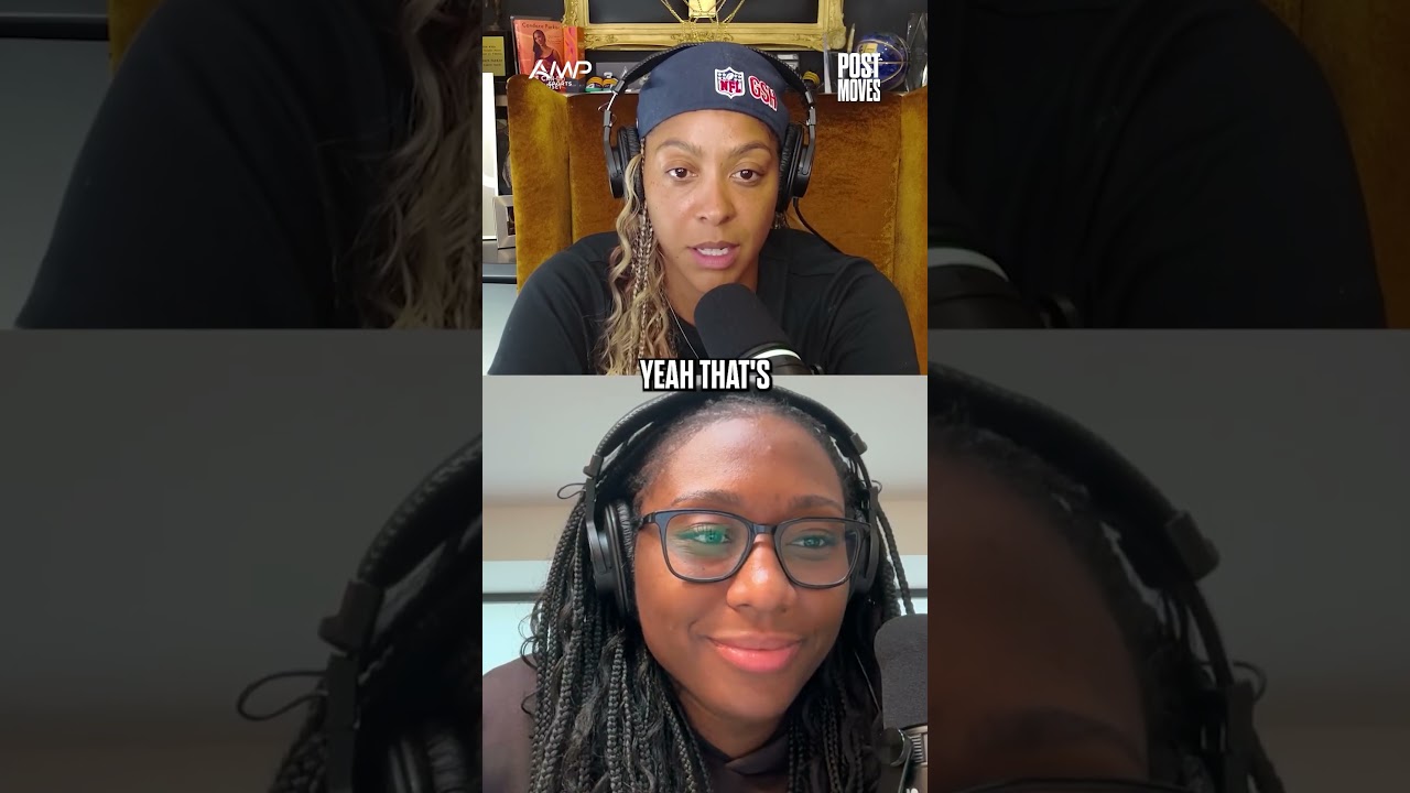 Aliyah Boston didn't recognize Caitlin Clark's jump shot 😭💀 #caitlinclark #aliyahboston #wnba