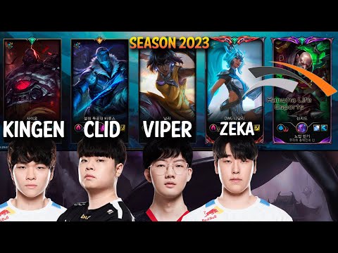 HLE Viper, Kingen, Zeka and Clid in the Same TEAM - KR ARAM