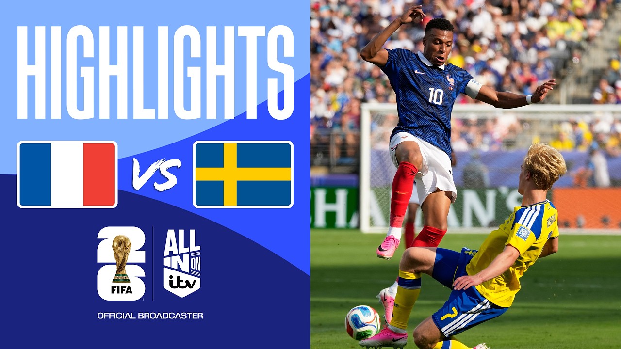 HIGHLIGHTS - France v Sweden | All eyes on Mbapp&eacute;! | FIFA World Cup 2026 - YouTube