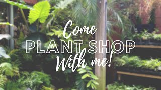 PLANT SHOP WITH ME! video