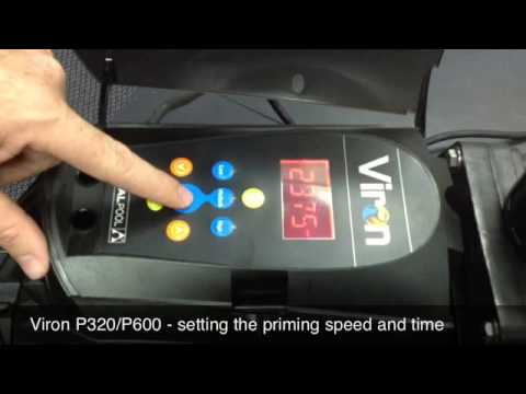 P320/P600 - Priming Speed and Time