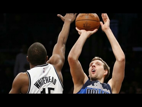 Dirk Nowitzki at Nets (19/03/2017) - 23 Pts, 9 Rebs, 9-17 FGM, 3-6 Threes!