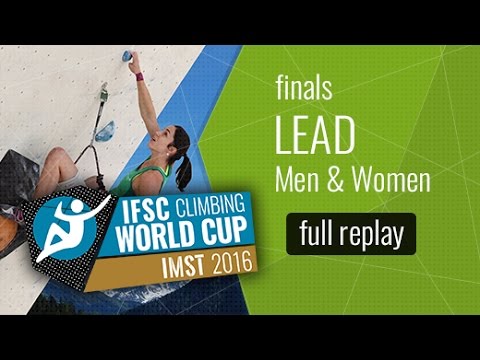 IFSC Climbing World Cup Imst 2016 - Lead - Finals - Men/Women